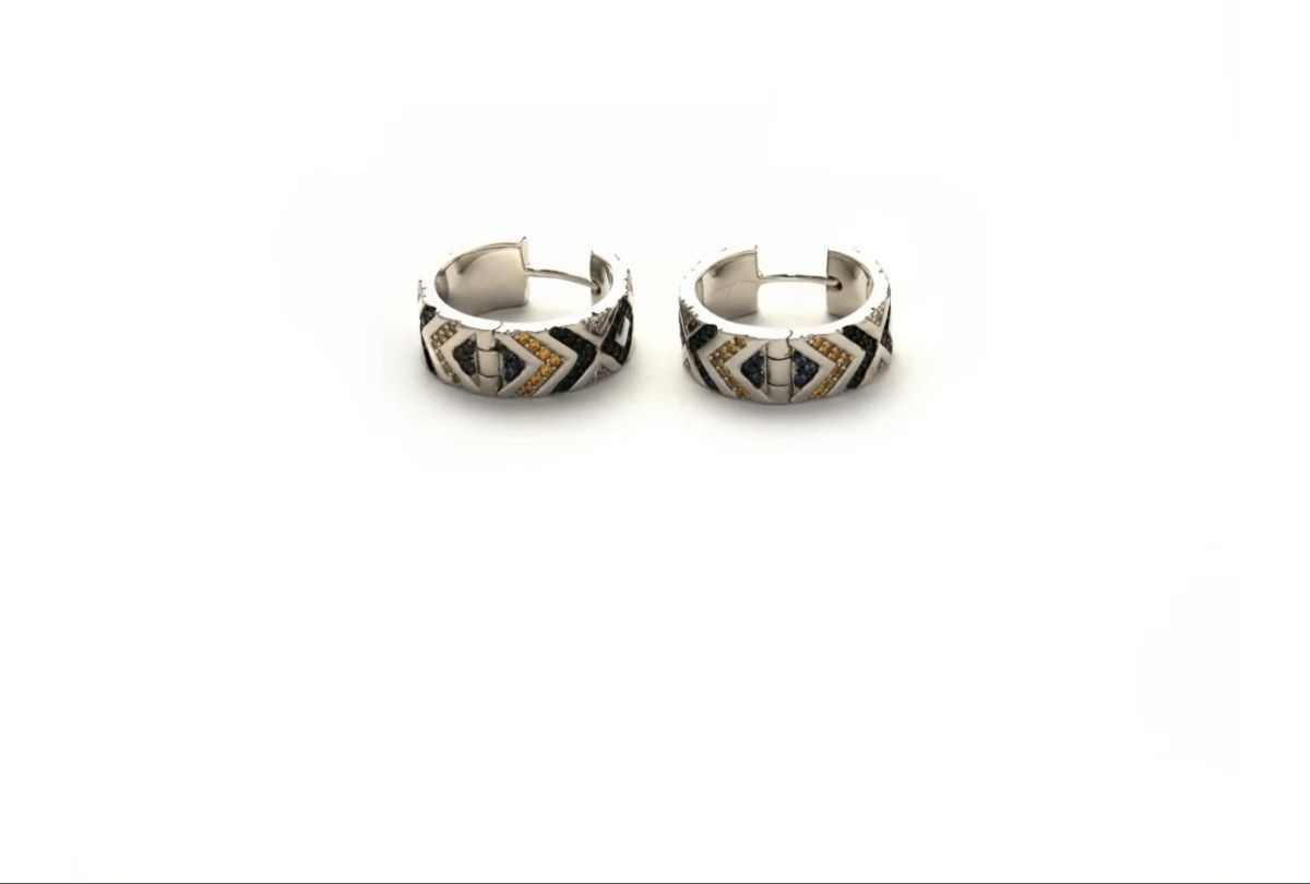 Ohrringe & -stecker: Multicolor modern Earring – Neu und originalverpackt aus Adliswil von sed_tn96