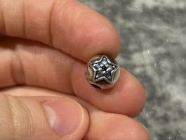 Pandora Charm Stern mit blauen Steinen ⭐ wunderschön 💙