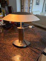 Tischlampe Metall matt gebuerstet