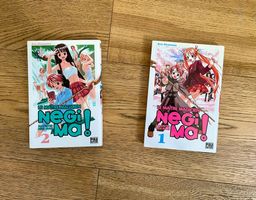 Negima ! Le Maître Magicien Manga Livres de Ken Akamatsu x2