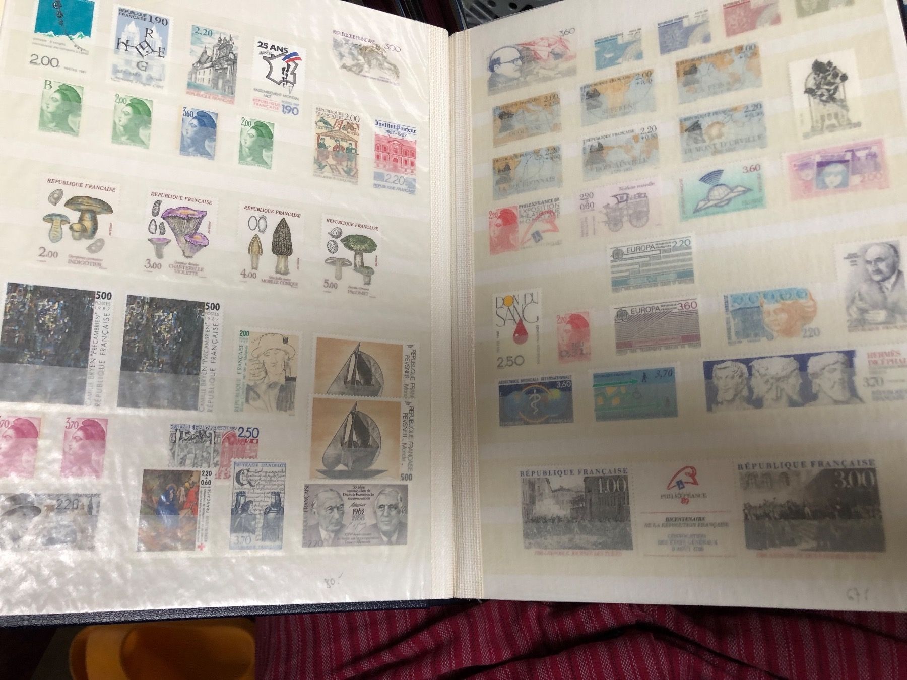 Tutti i francobolli: Riesen-Sammlung Frankaturware inkl. Blocks, 55% RABATT – Usato da Lufingen venduto da Rac0 1