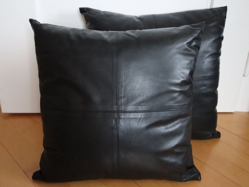 2x-lederkissen-sofakissen-schwarz-echt-leder-neu-neu-gem-ss