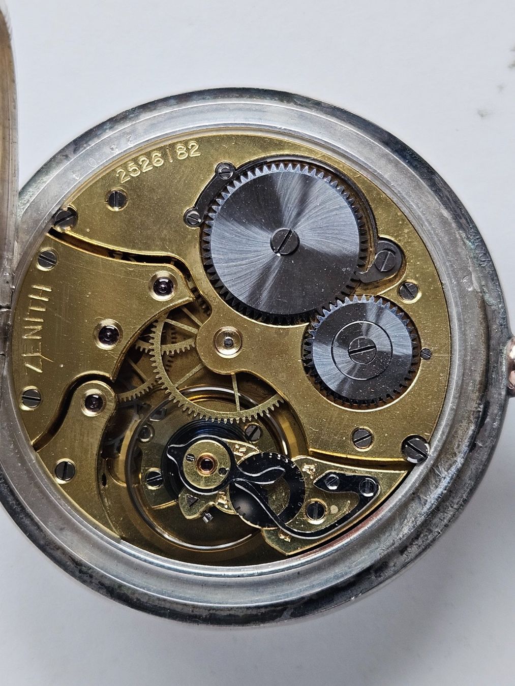 Zenith Orologi: 183 Zenith Taschenuhr Silber 0.800 Rail – Usato da Berikon venduto da mmm21 7