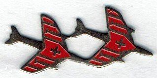 Schweizer Armee Placchette & Badge: Patrouille Suisse – Usato da Hinterkappelen venduto da Schampus 1