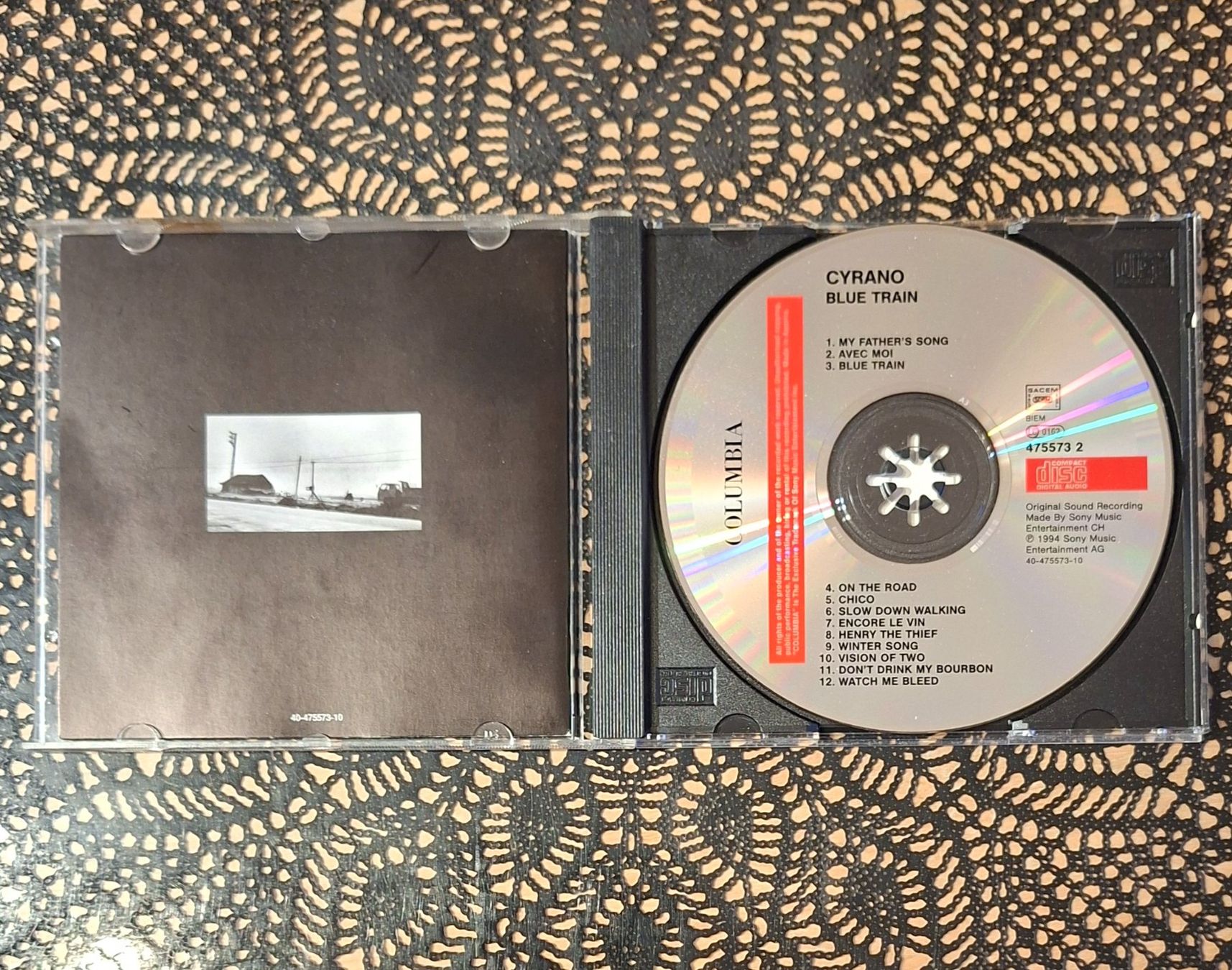 CDs: Cyrano - Blue Train, CH Pop CD Album 1994 – Gebraucht aus Schönenberg TG von breiti12 2