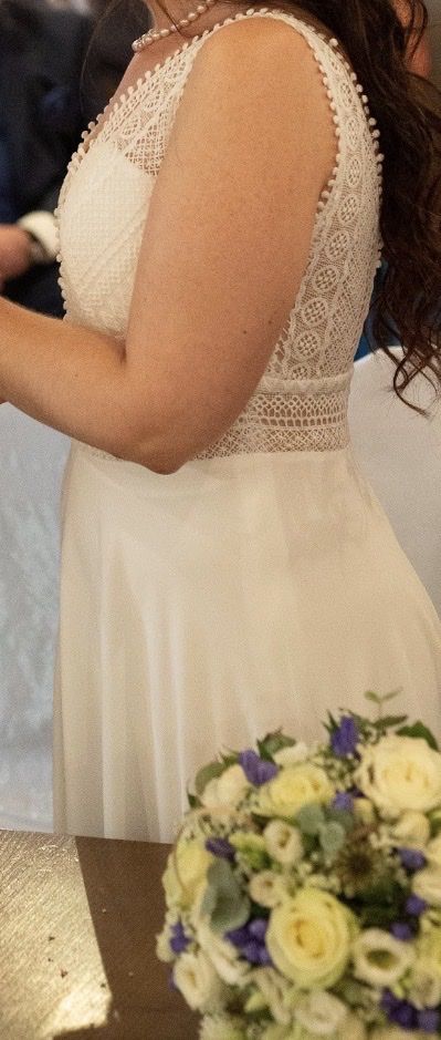 Vestiti: Brautkleid weiss Spitze Gr. 36 – Usato da St. Gallen venduto da mon_7snp 3