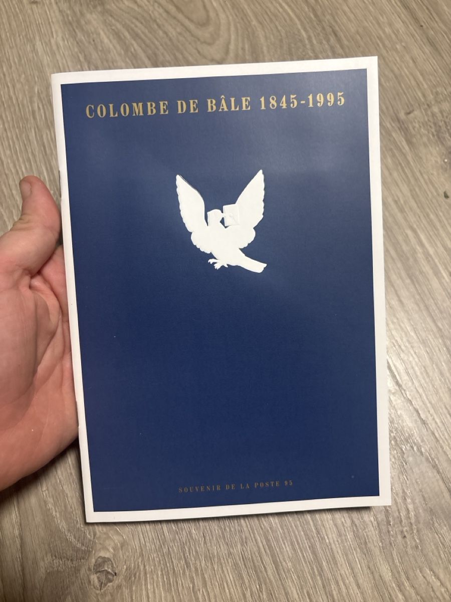 Tutti i francobolli: Souvenir de la Poste "Colombe de Bâle" 1845-1995 – Nuovo (secondo la descrizione) da Giubiasco venduto da cri_mzc6