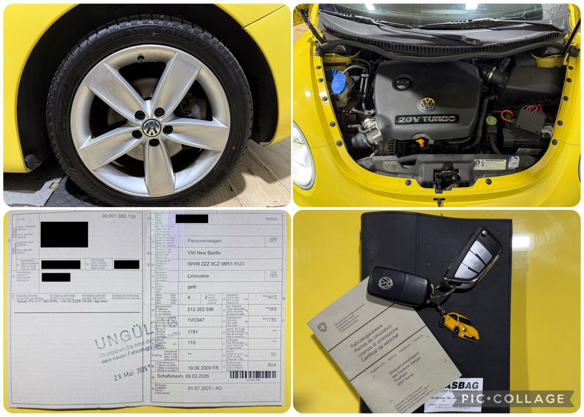 VW Automobili: Vw New Beetle 1.8 Turbo 20V – Usato da Gisikon venduto da SKR-F10 9