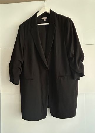 Damen Blazer schwarz H&M Groesse XL guter Zustand