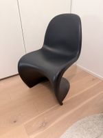 Panton Chair von Vitra, Schwarz, Designklassiker