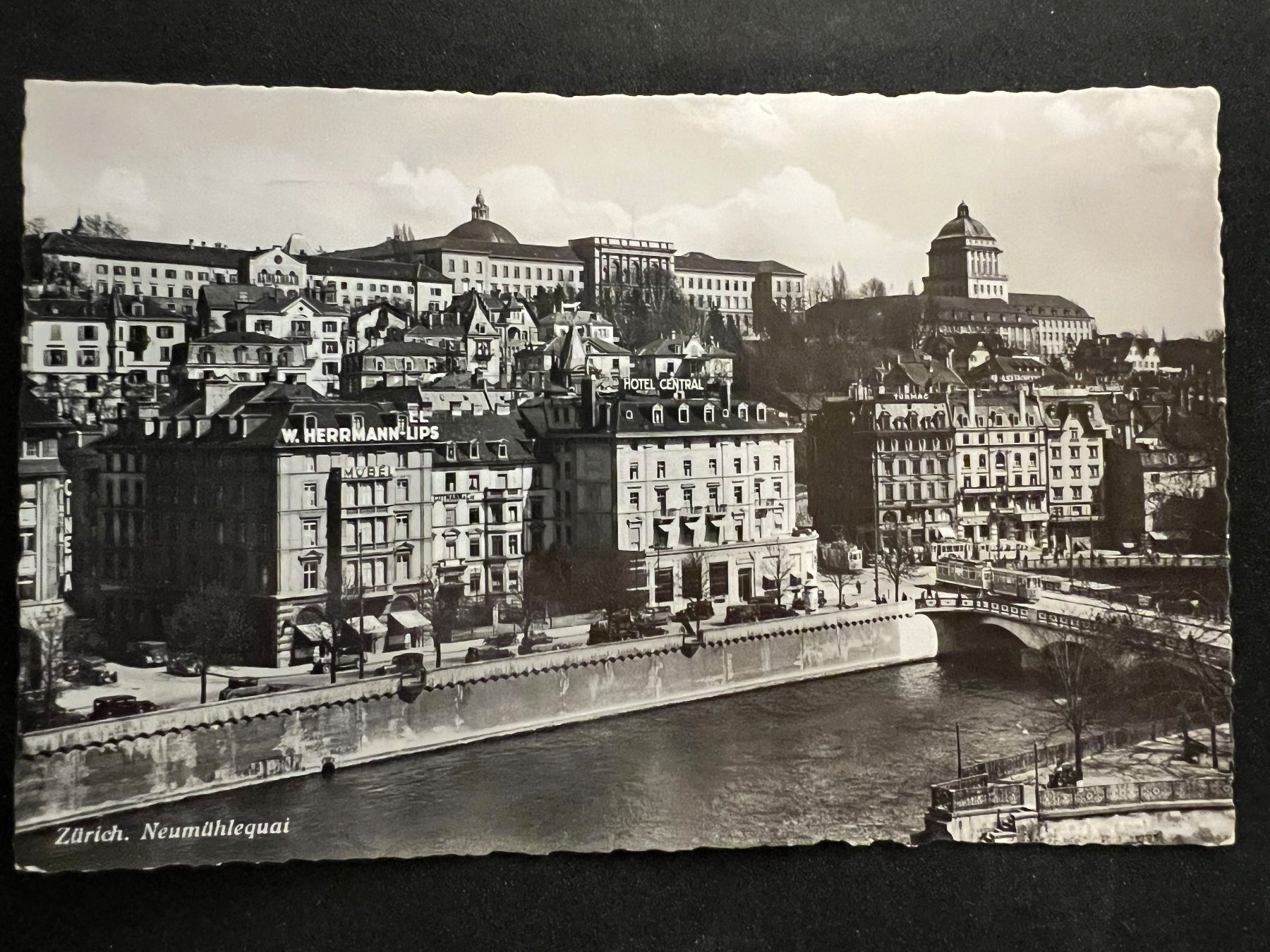 Cartoline postali: Zürich. Neumühlequai – Usato da Widnau venduto da Brusi9
