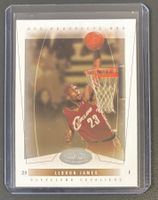 NBA Lebron James 2004-05 2nd Year Hoops Hot Prospects Card