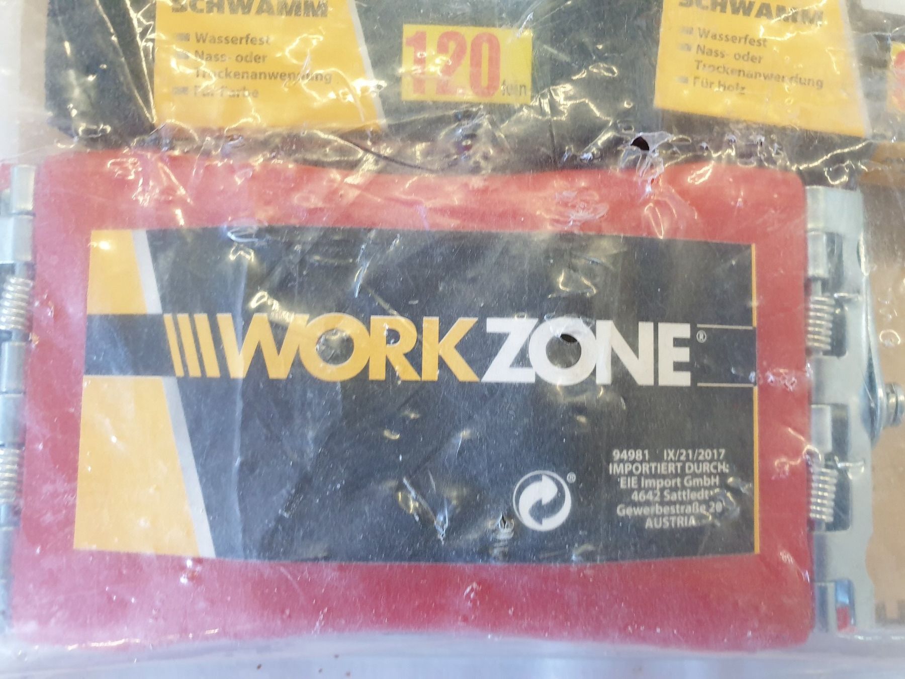 Tutti gli attrezzi: Work Zone Handschleif-Set 24 teilig neu , Versand 8.50 – Nuovo (secondo la descrizione) da Wädenswil venduto da tome70 3