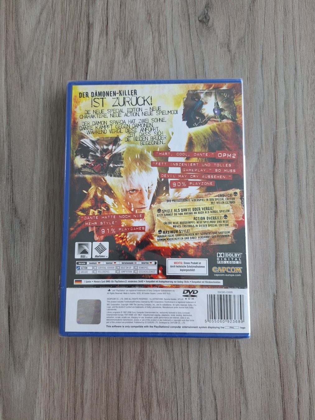 Giochi: Devil May Cry 3 "Special Edition" - PS2 (NEU / SEALED) – Nuovo e nell'imballaggio originale da Baar venduto da RDNA 1