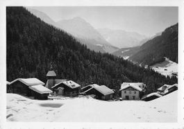 GRUSS aus LANGWIES PLATZ, Ansichtskarte 1941