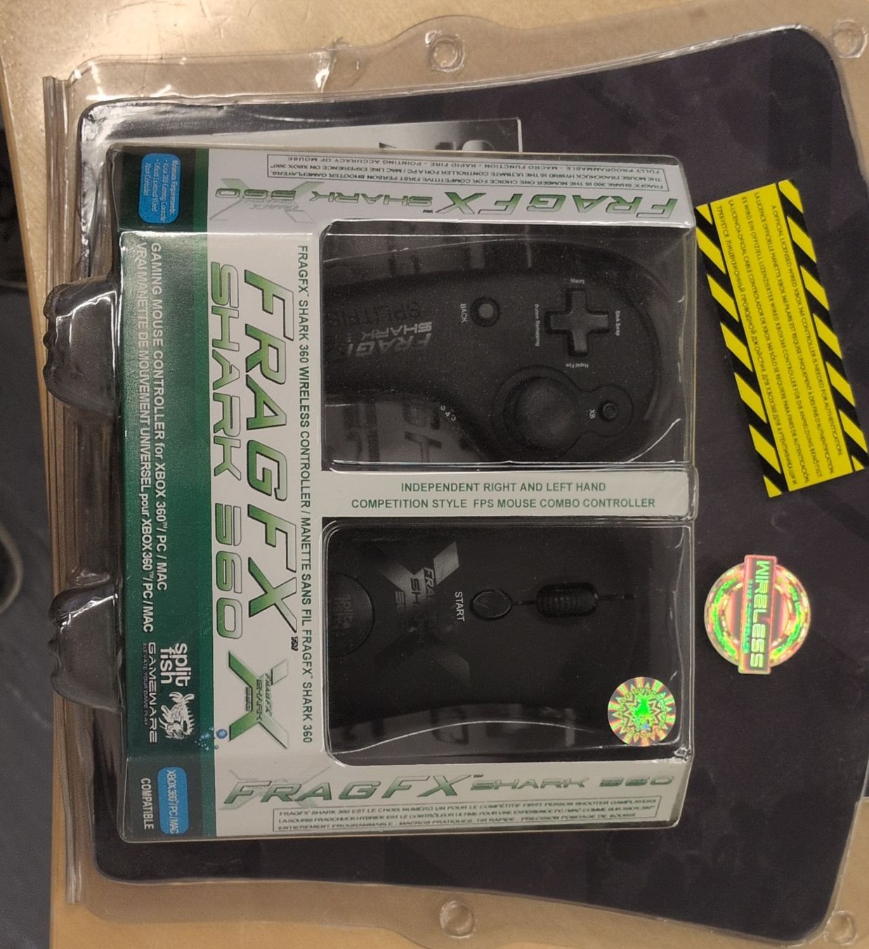 Controller: Splitfish FragFX Shark 360 Controller neu – Neu und originalverpackt aus Steffisburg von Silup