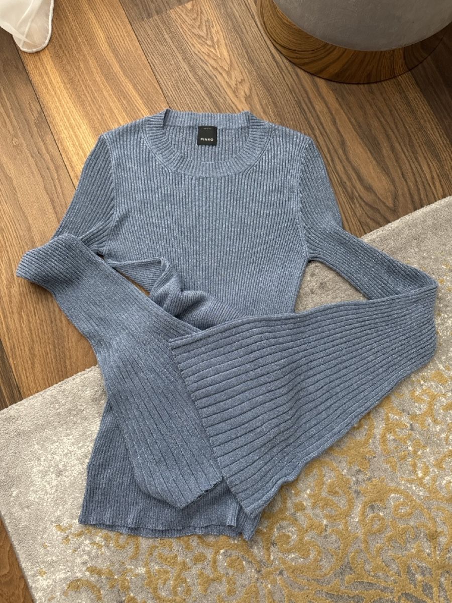 Pinko Maglioni & Felpe: Pullover mit Trompetenärmeln von Pinko M – Usato da Weisslingen venduto da MichelleH