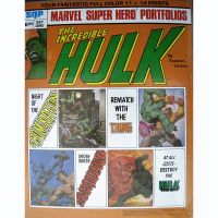 1980 THE HULK PORTFOLIO MARVEL SUPER HERO 4 FASTNER/LARSON