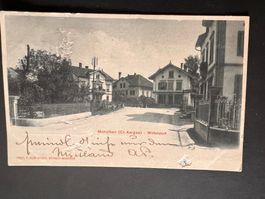 Postkarte Menziken Mitteldorf 1903 (P133)