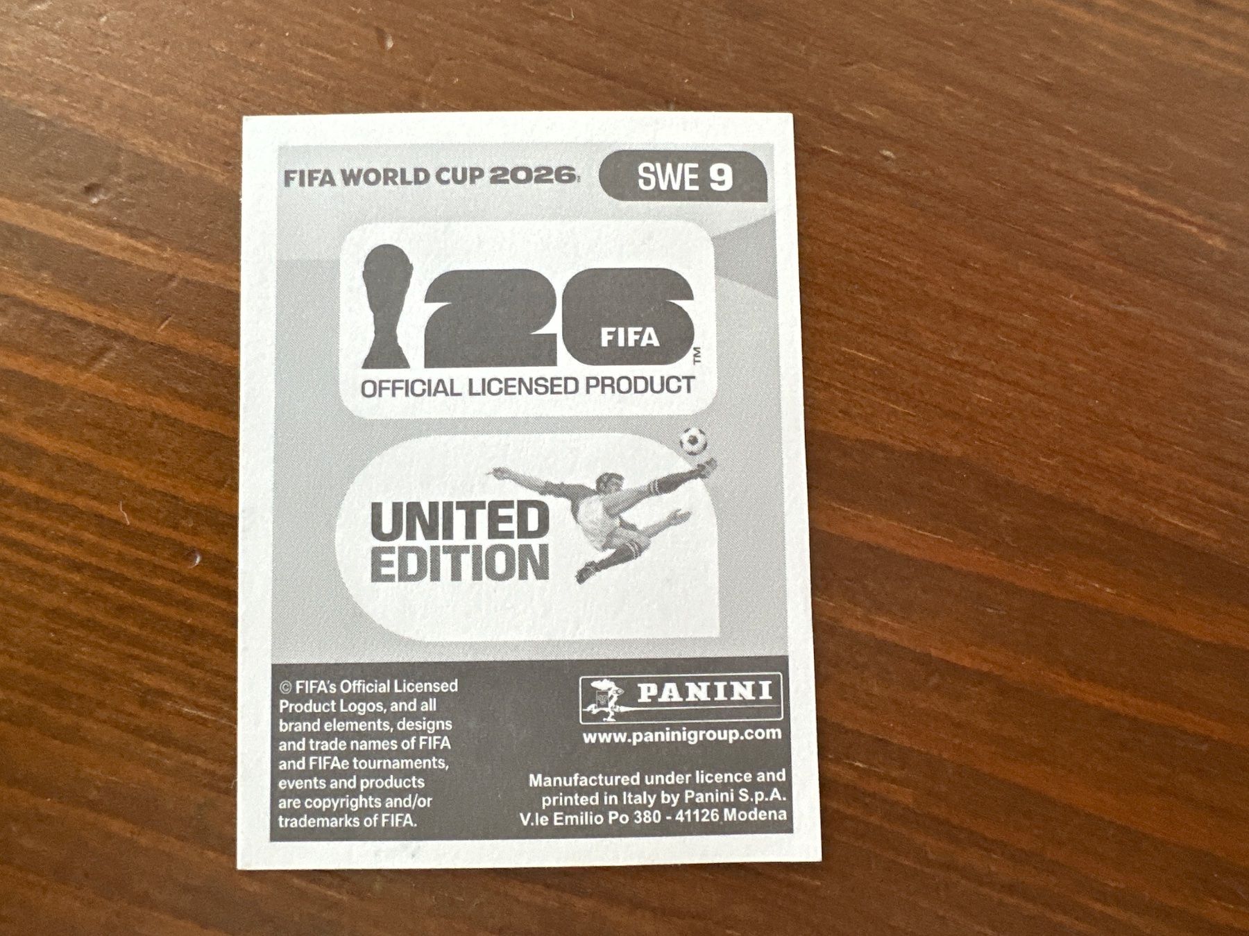 Panini Sammelbilder & Trading cards: Panini SWE 9 FIFA World Cup 2026 – Neu und originalverpackt aus Würenlos von gtvlady_82 1