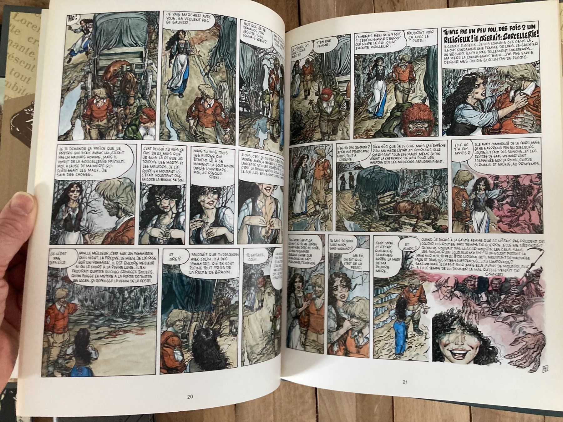 Fumetti: B.CLAVEL-La saison des loups- eo 1989 – Usato da vaumarcus venduto da Nicolasorel 5