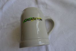 Bierhumpen, Tasse 0.5 lt Aufdruck Creabeton