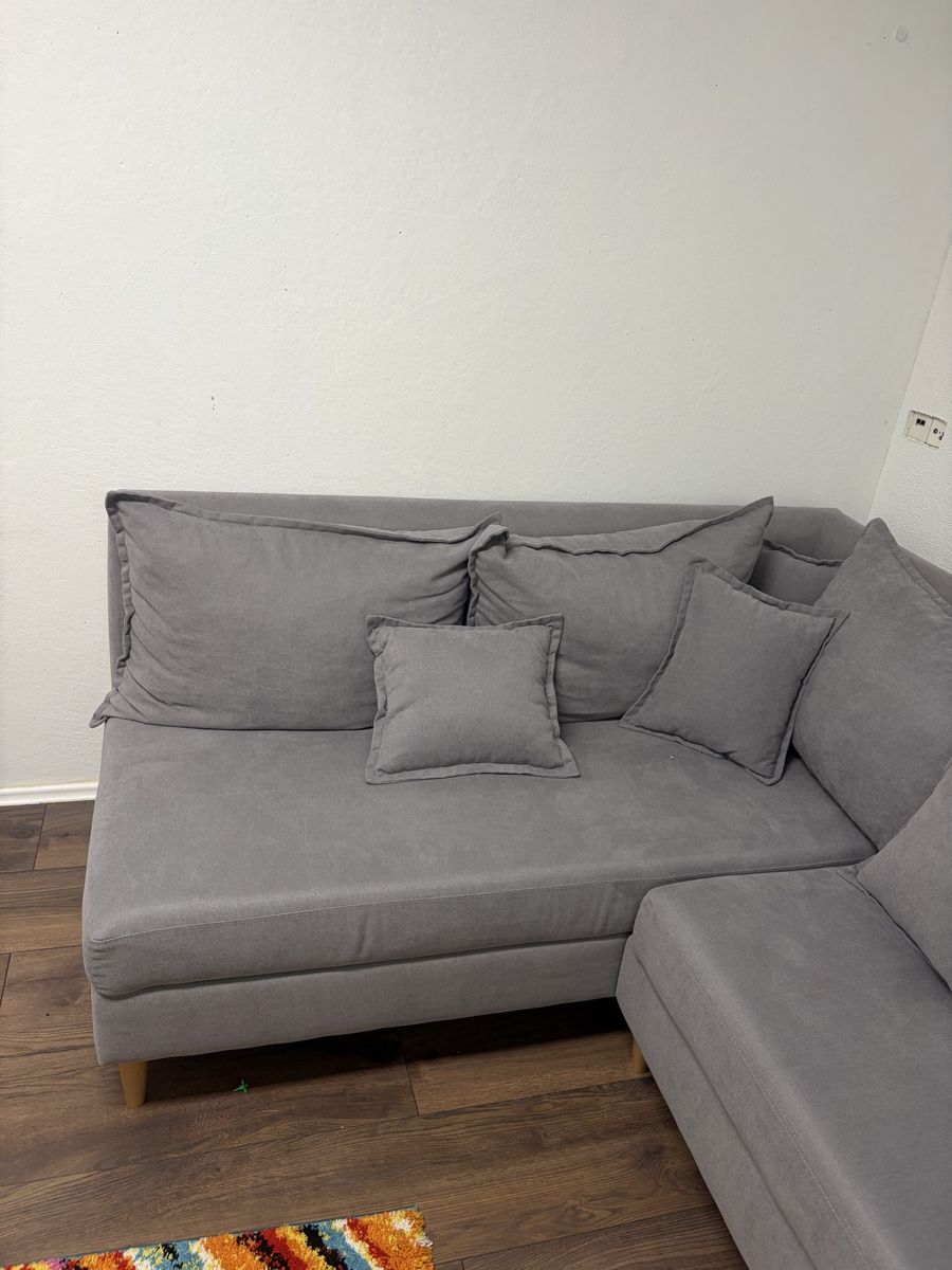 Sofas: Ecksofa grau Stoff gute Zustand – Gebraucht aus Embrach von Leva11 1