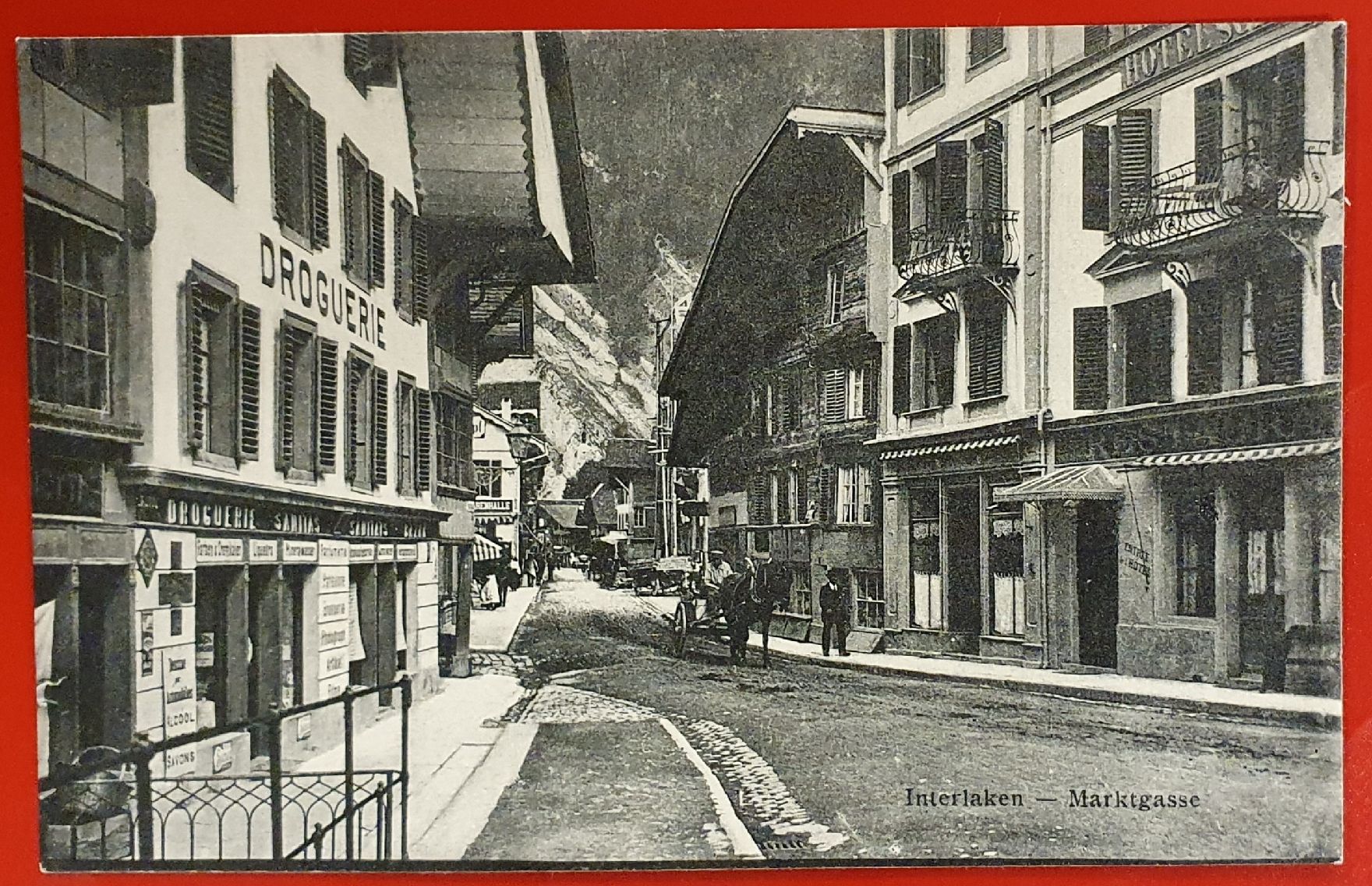 Ansichtskarten: Interlaken - Marktgasse – Gebraucht aus Kreuzlingen von Rschweiz1