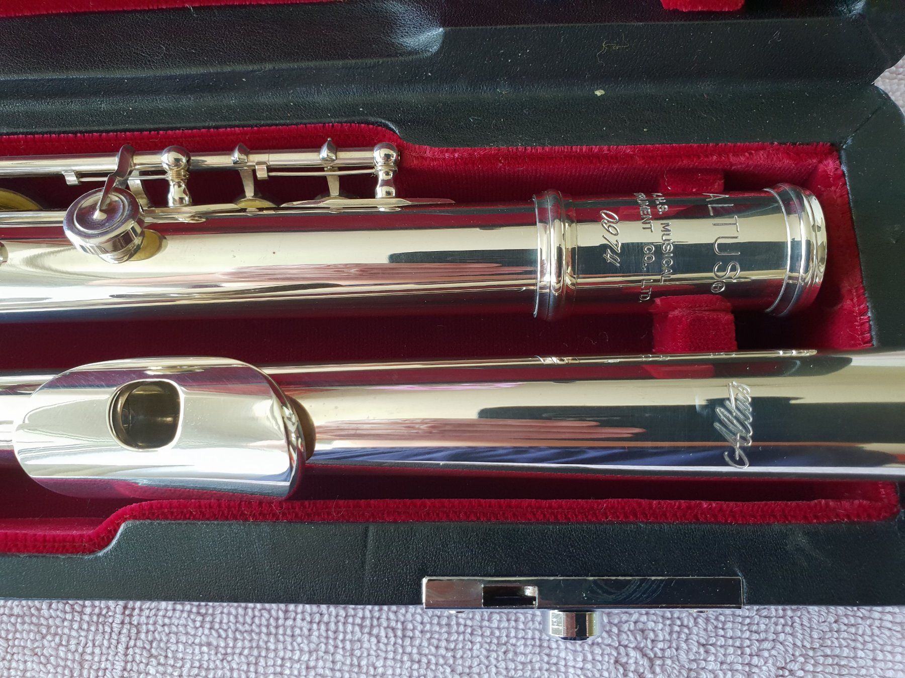 Strumenti musicali: Querflöte ALTUS 1507 VOLLSILBER / NEU original verpackt – Nuovo e nell'imballaggio originale da Wallisellen venduto da Roci1 5
