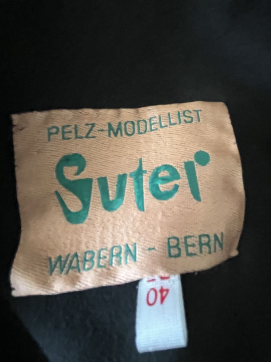Mäntel: Ledermantel Suter Gr. 40 braun gemustert Fellfutter – Gebraucht aus Bolligen von Vroni23 7