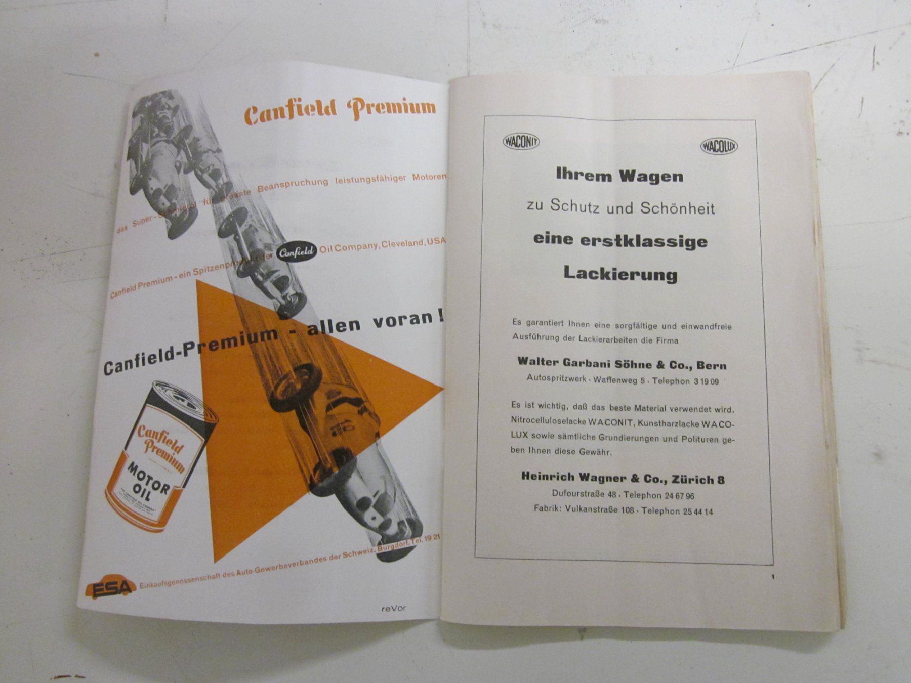 Motosacoche Documents: Grand-Prix Bern 1947 Programm Vintage Motorrad Auto Oldtimer – D'occasion à Grand-lancy par kohler333 2