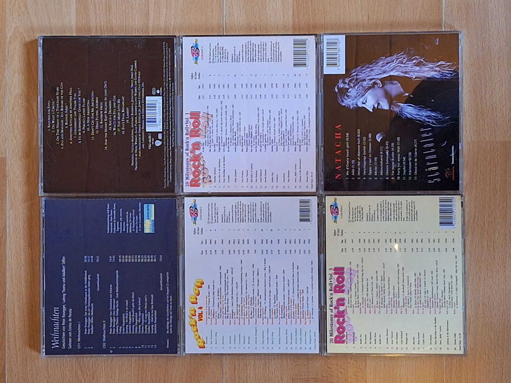 CDs: 6 Stk. Musik-CDs (Sammlung) – Gebraucht aus Eriswil von corolla05 1
