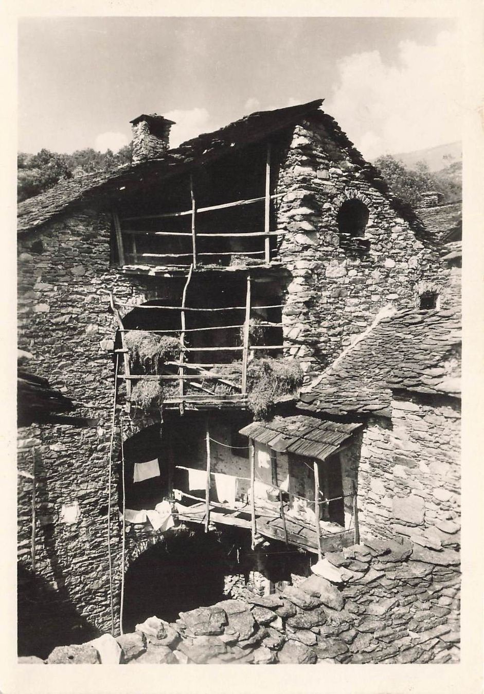 Cartoline postali: Arcegno formato grande – Usato da Biasca venduto da Blenio71