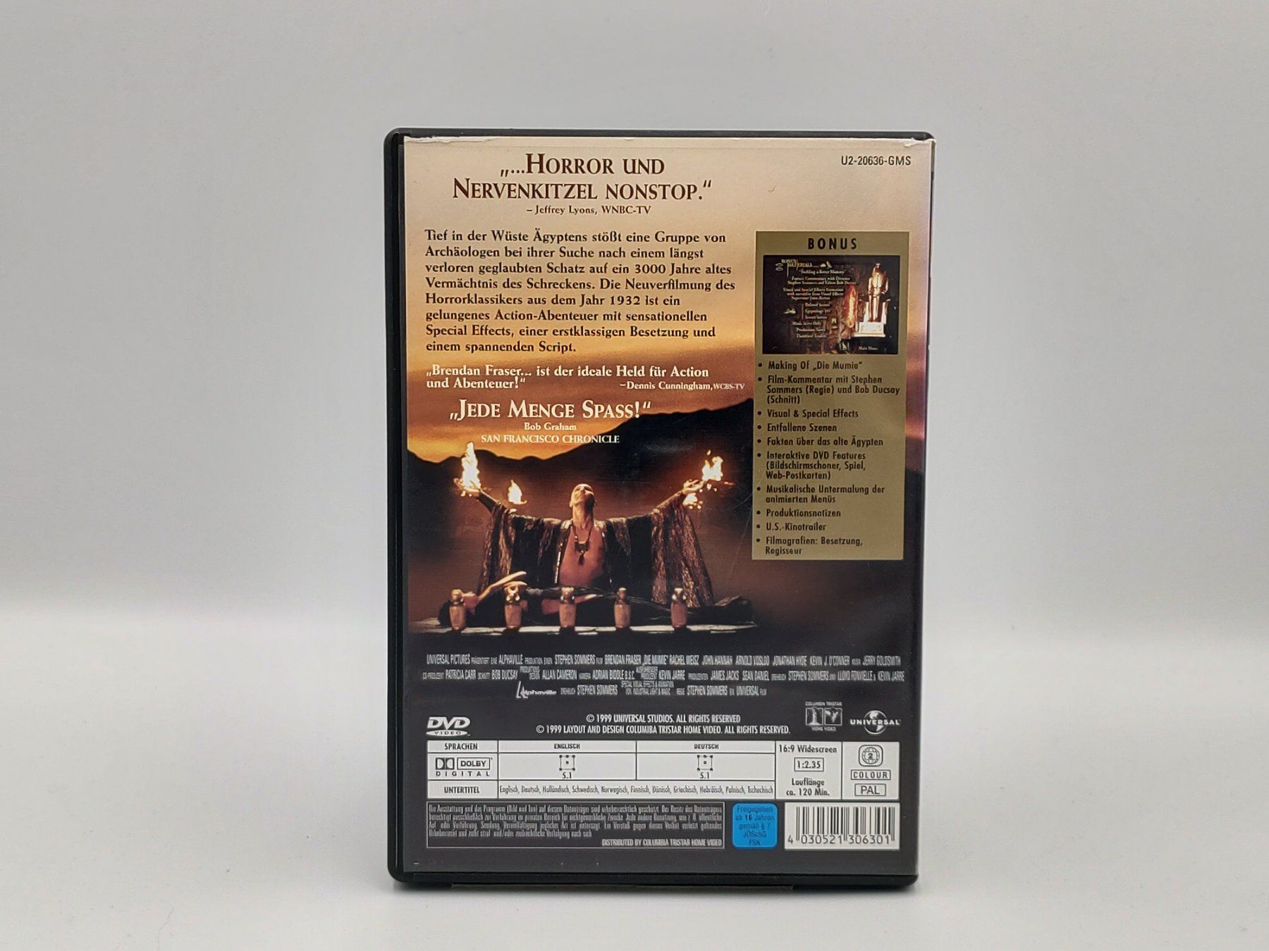 Tutti i DVDs: DIE MUMIE - Versand nur CHF 2.50! – Usato da Siblingen venduto da goodprice24 1