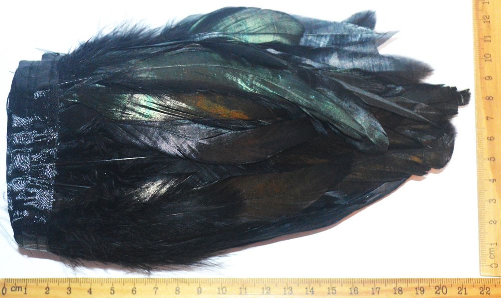 Federboa Weihnachtsbaum Girlande 2m - Marabu Federn In Mint