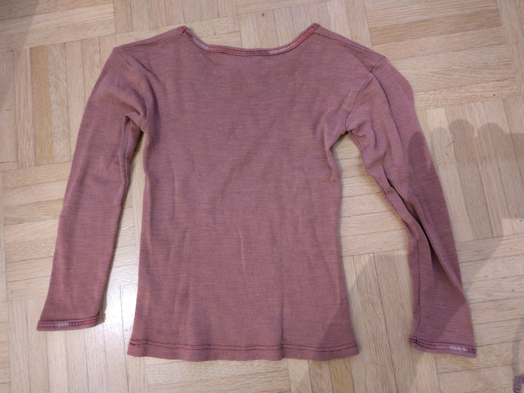 Biancheria intima: Engel Merinowollpullover rotbraun 110/116 – Usato da Jona venduto da tschounaess 1