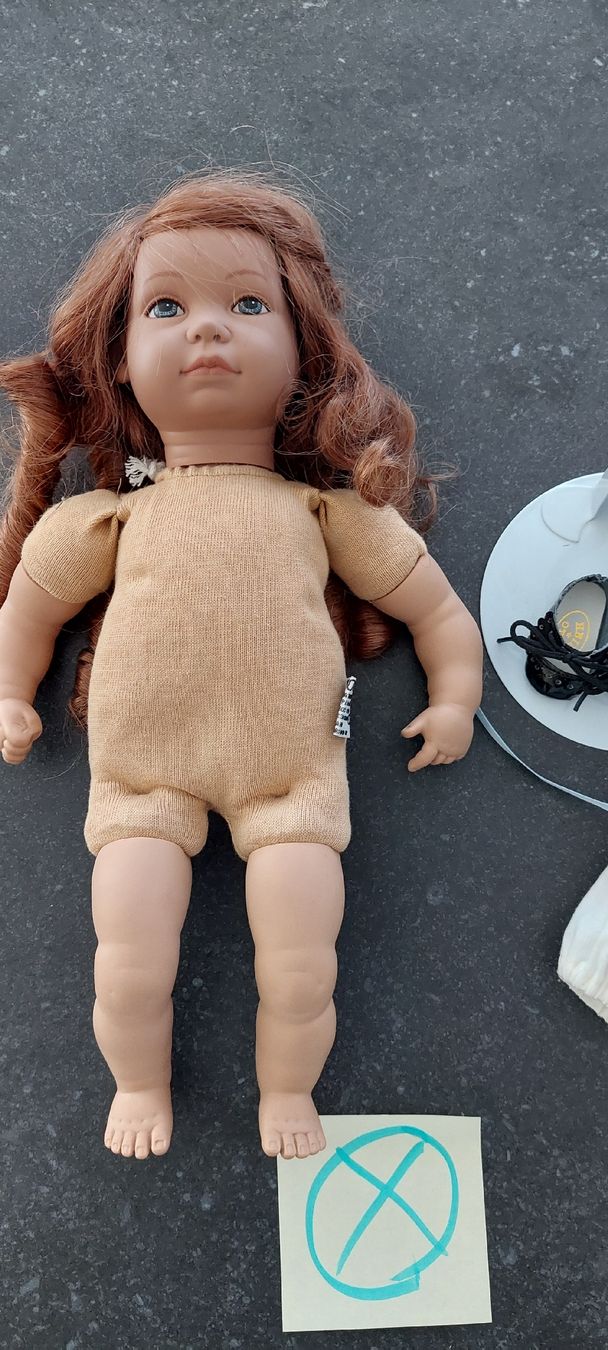 Heidi ott Bambole: ca.35 cm Heidi Ott Puppe unbespielt sauber – Usato da Muri AG venduto da nindo1 3