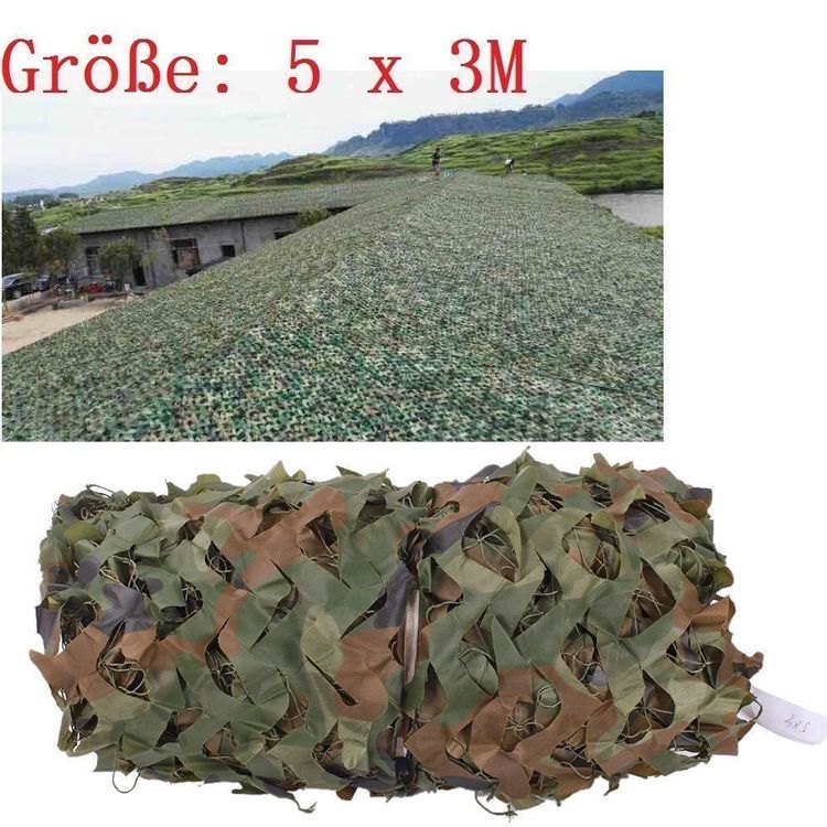 Tarnnetz 3x5 Meter Blau - Camouflage Für Jagd & Outdoor