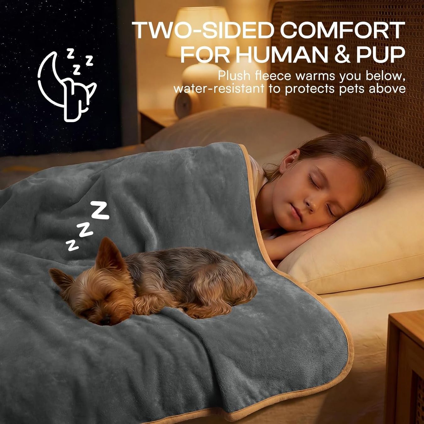 Coperte: Wasserdichte Hundedecke XL Sofa Bett Auto – Nuovo e nell'imballaggio originale da Suhr venduto da SchnapperCH 3