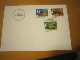 CH 2006 FDC Postauto Serie auf Brief Stempel Detlinge 50 RP