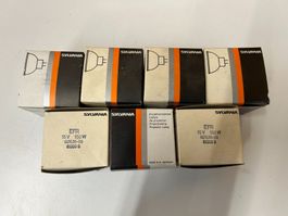 7x Sylvania EFR 15 Volt 150W GZ6,35-25 Projektor Lampem