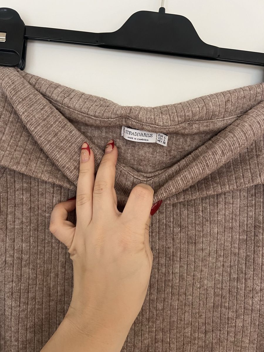 Stradivarius Maglioni & Felpe: Stradivarius Strickpullover Carmenstil, Grösse L, wie NEU – Usato da Wattwil venduto da skr_94 2