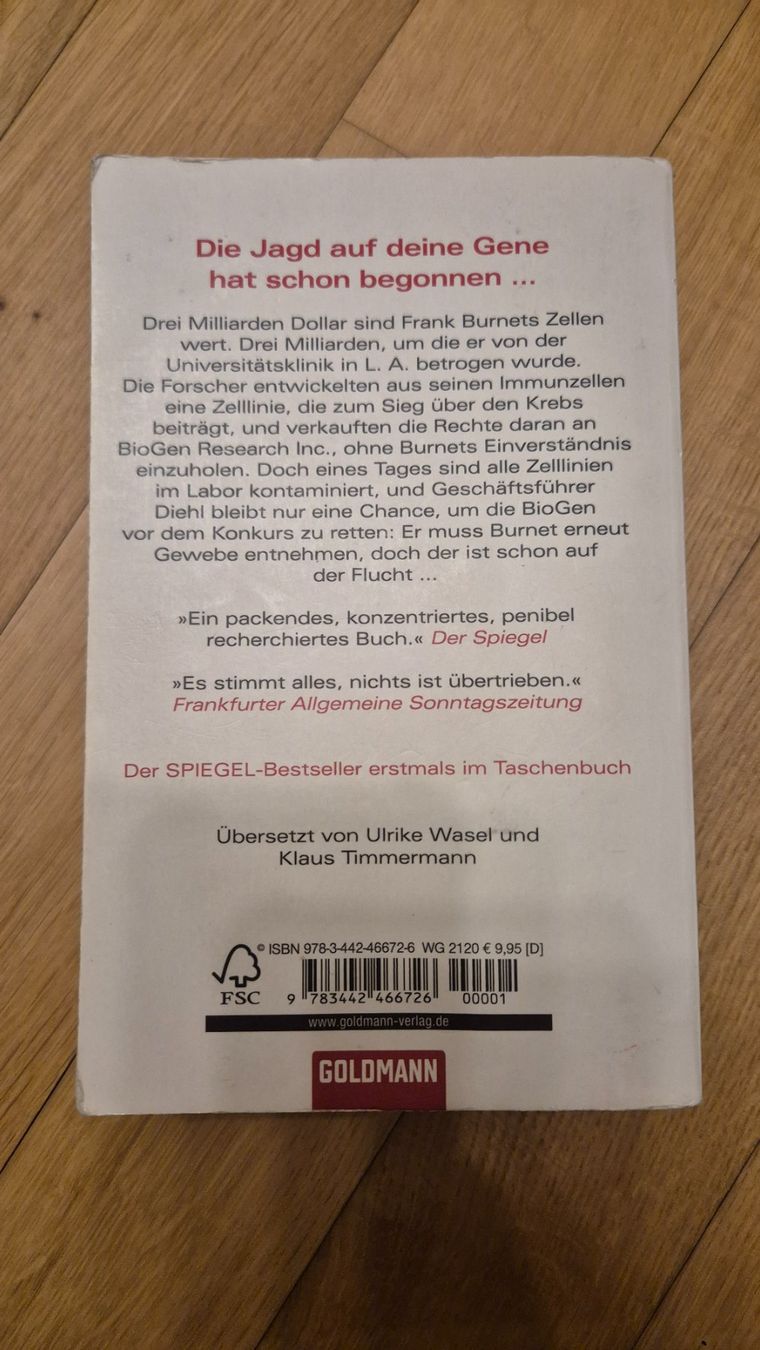 Libri: Buch - Next von Michael Crichton – Usato da Bitsch venduto da cka_6hff 1