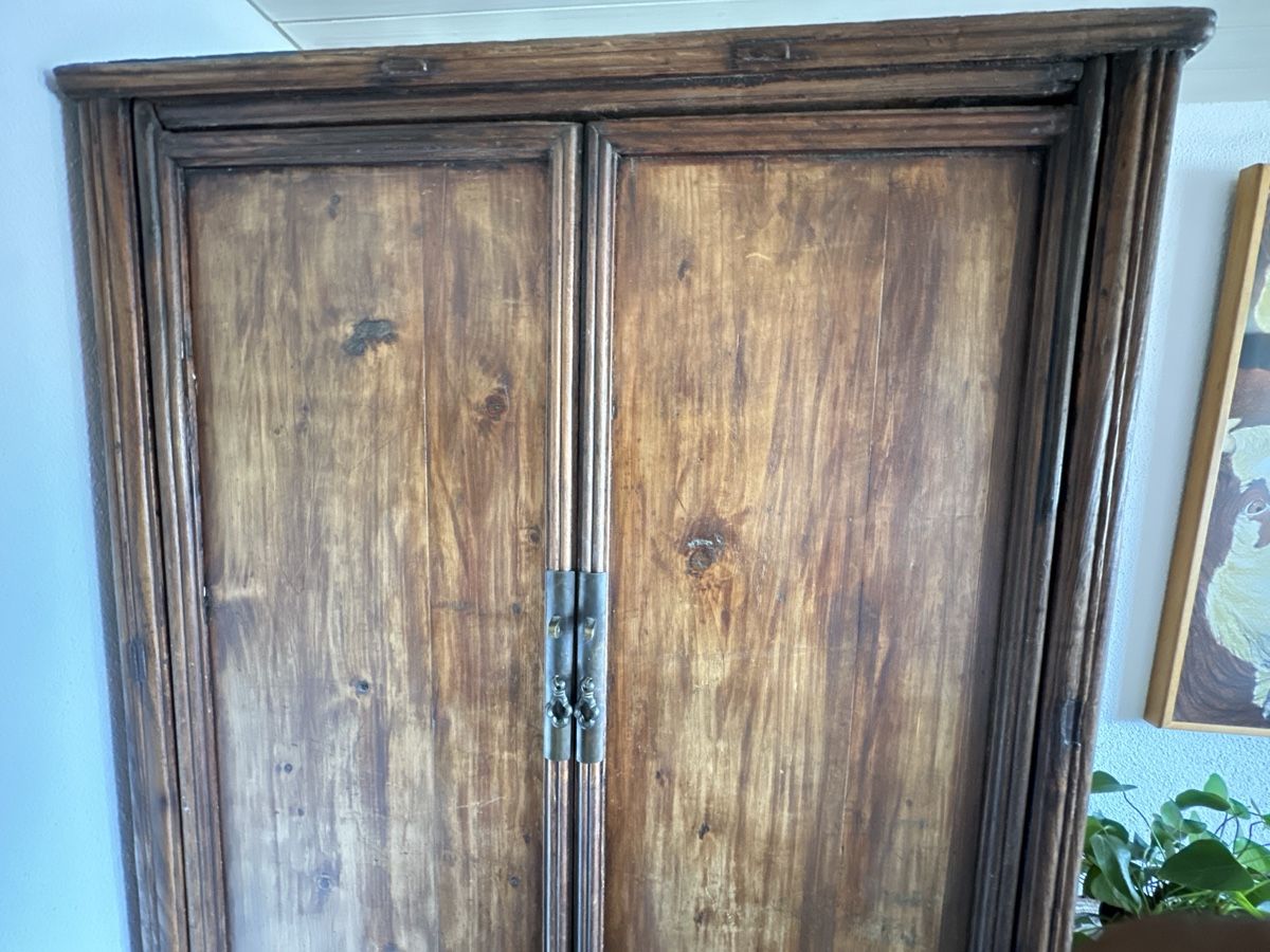 Armadi: Antiker Kleiderschrank, Holz, – Usato da Aarburg venduto da Yula24 4