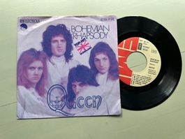 QUEEN FREDDIE MERCURY rare Bohemian Rhapsody Single Kult Top