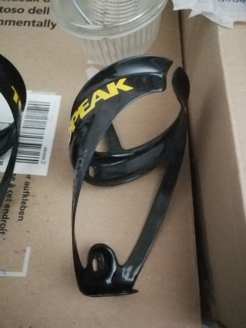 Pezzi di ricambio: Top peak carbon bidonhalter – Usato da Bosco Luganese venduto da pagnamen 2