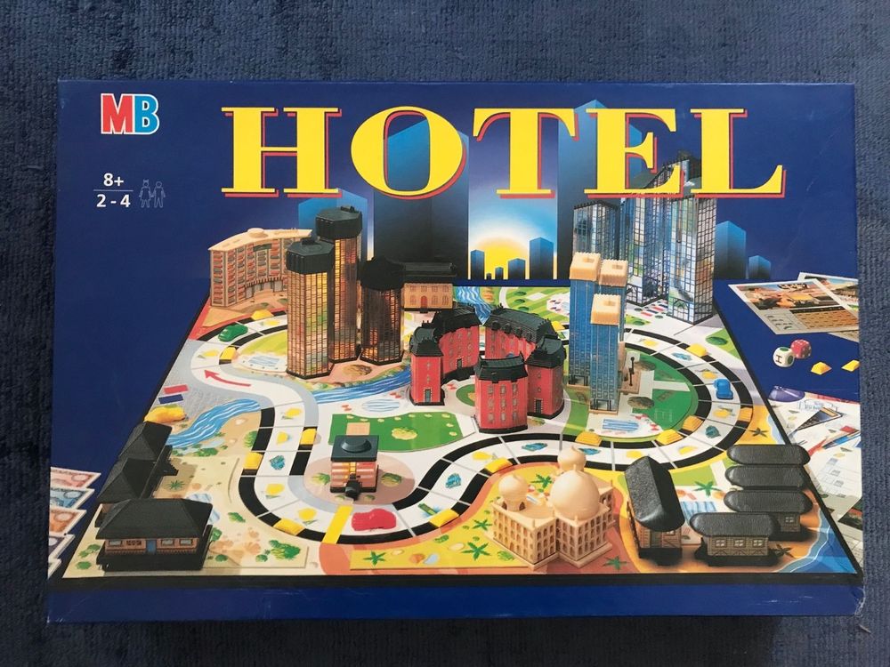 Jeux de société ancien Hotel - version 2002 - Set complet