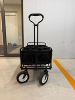 Bollerwagen schwarz faltbar