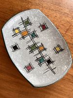 Plat vintage italien 50s Post-moderne attribué Fanciullacci