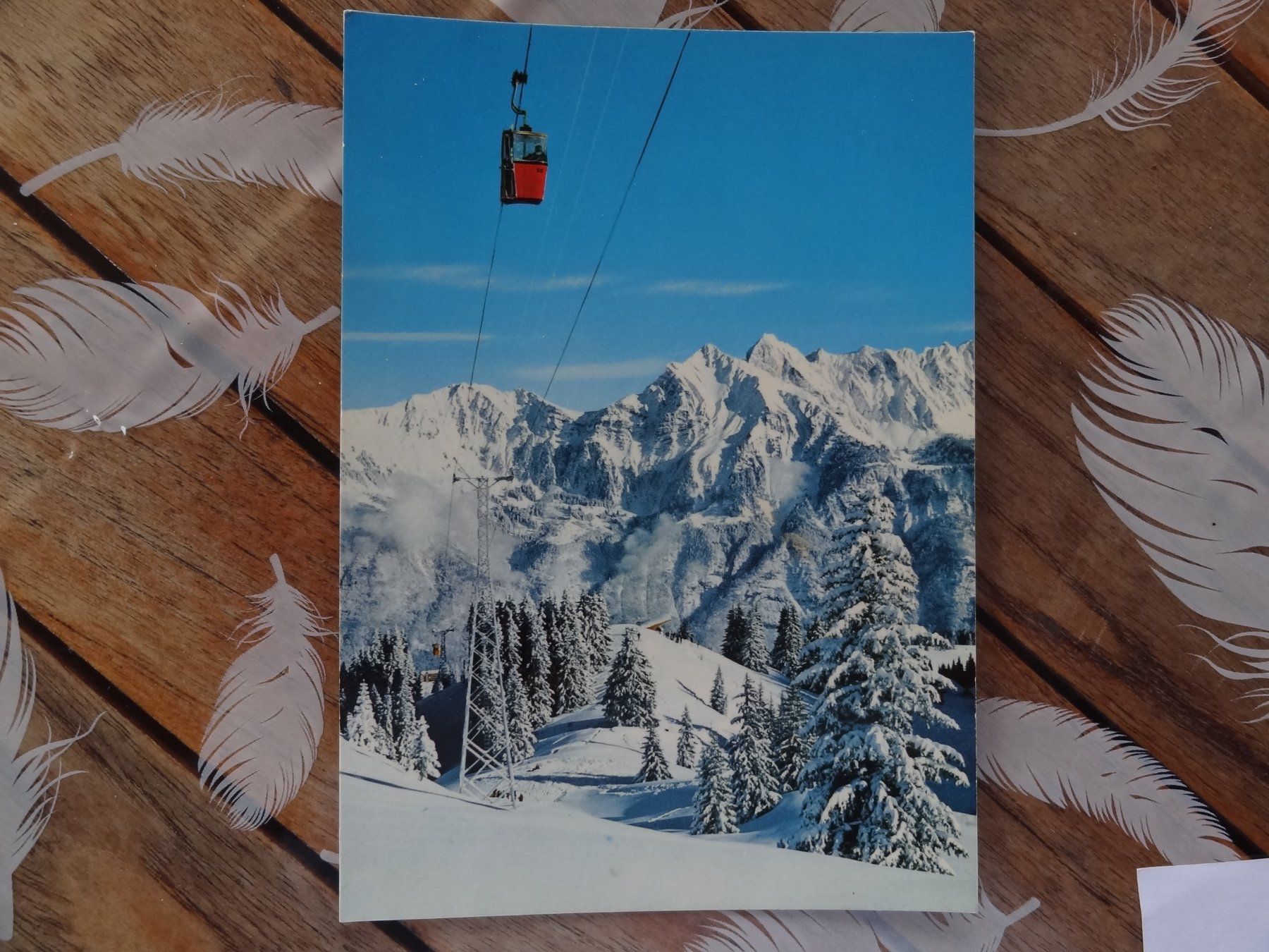 Cartoline postali: Flumserberg - Tannenbodenalp - 1983 – Usato da St Léonard venduto da Riglin